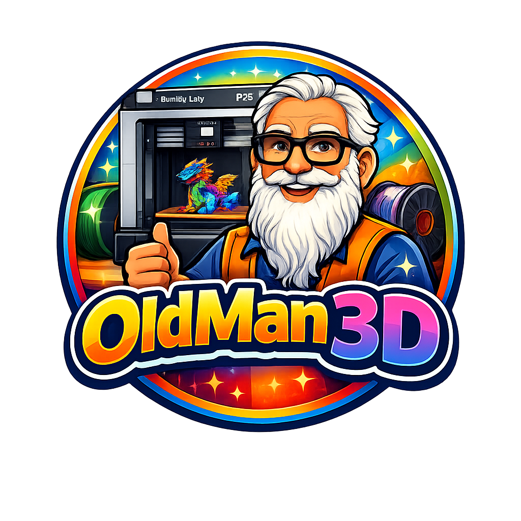 OldMan3D Logo